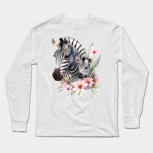 Zebra Long Sleeve T-Shirt